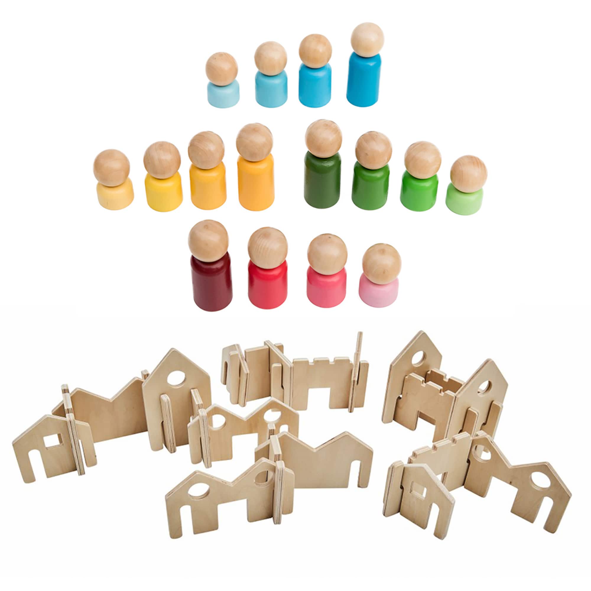 The Freckled Frog Rainbow Families Diversity Play Kit